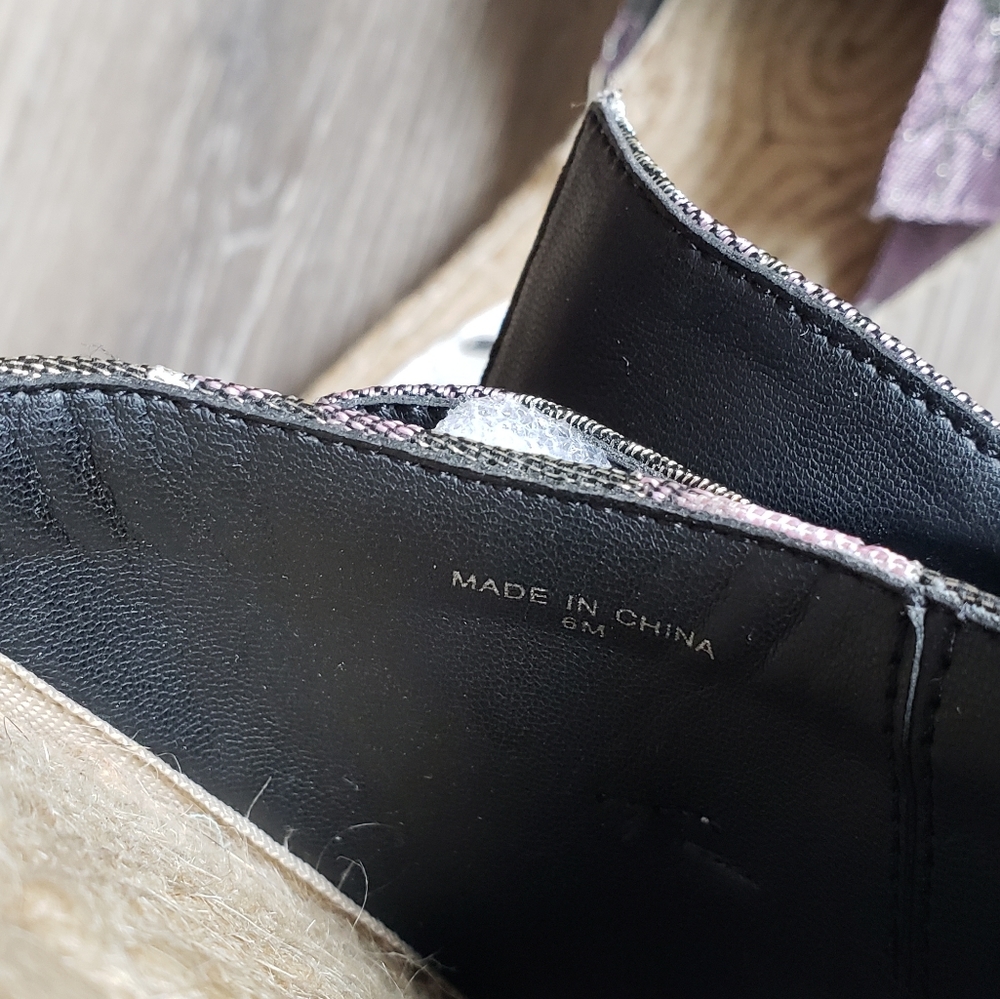 NEVER WORE REBECCA MINKOFF ESPADRILLE SANDAL - Picture 9 of 11